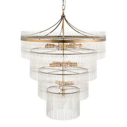 Marietta 16 Pendant Light Antique Brass – Brass