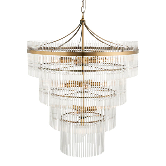 Marietta 16 Pendant Light Antique Brass – Brass