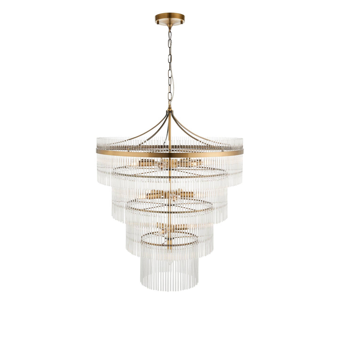 Marietta 16 Pendant Light Antique Brass – Brass
