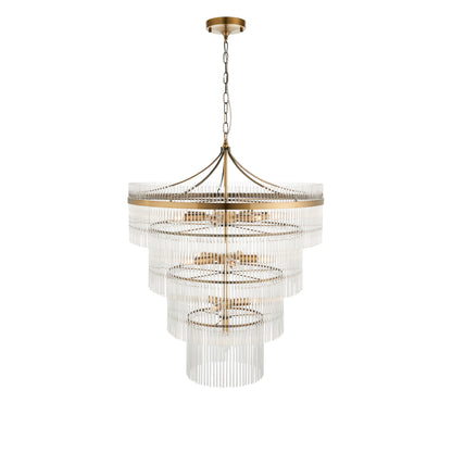 Marietta 16 Pendant Light Antique Brass – Brass