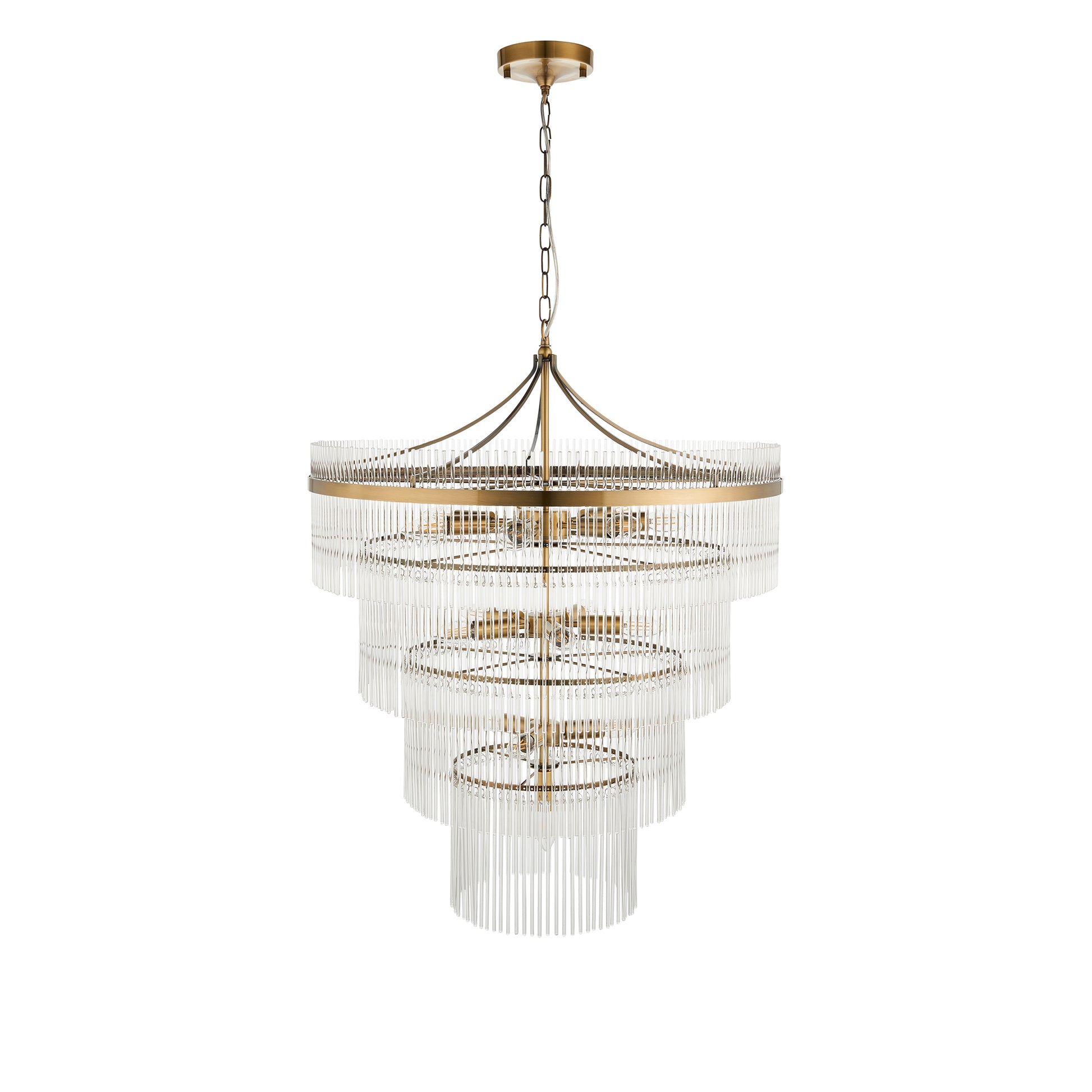 Marietta 16 Pendant Light Antique Brass – Brass