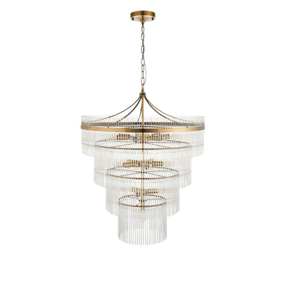 Marietta 16 Pendant Light Antique Brass – Brass