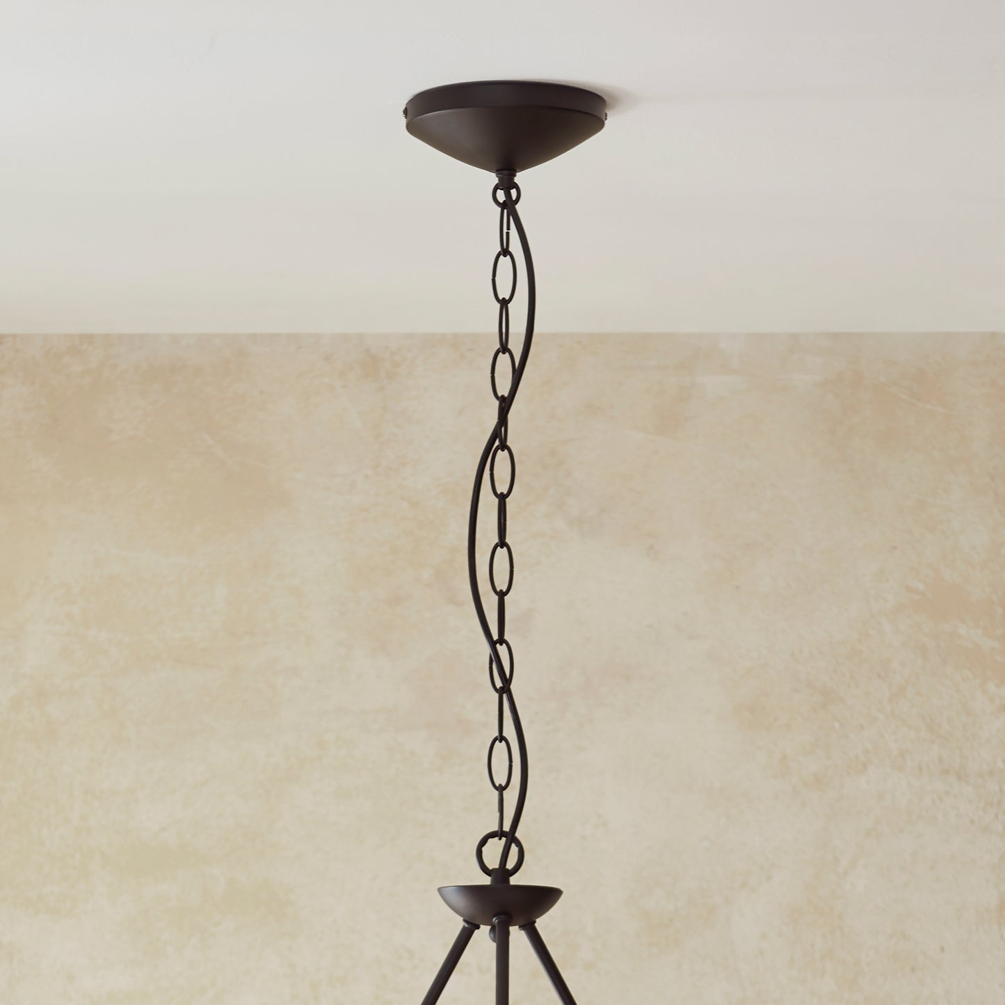 Wriggle 3 Pendant Light Matt Black – Natural
