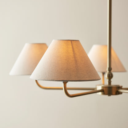 Lille 5 Pendant Light Antique Brass – Brass