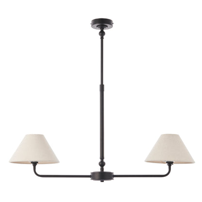 Lille 2 Pendant Light Matt Black – Black