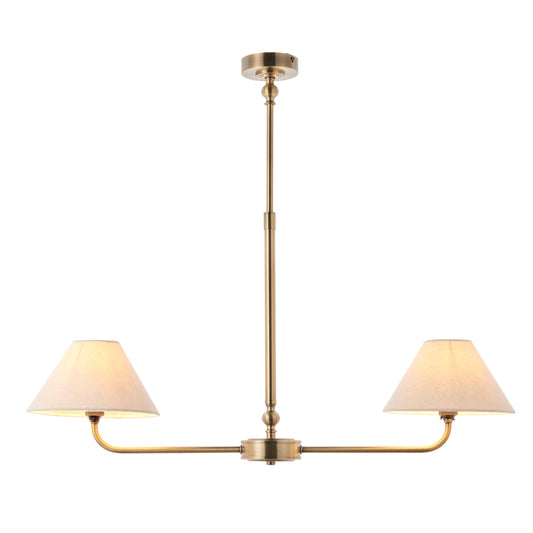 Lille 2 Pendant Light Antique Brass – Brass