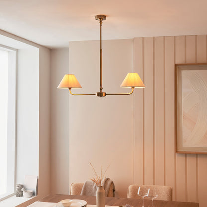 Lille 2 Pendant Light Antique Brass – Brass
