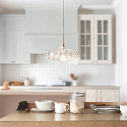 Camellia 1 Pendant Light – Clear