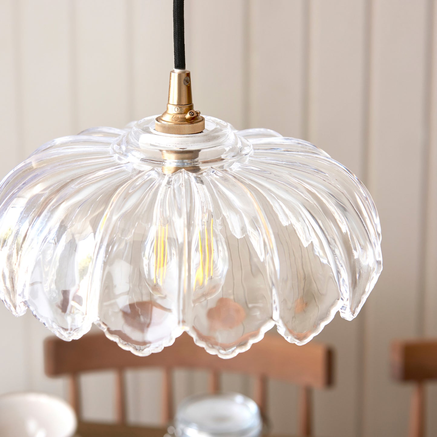 Camellia 1 Pendant Light – Clear