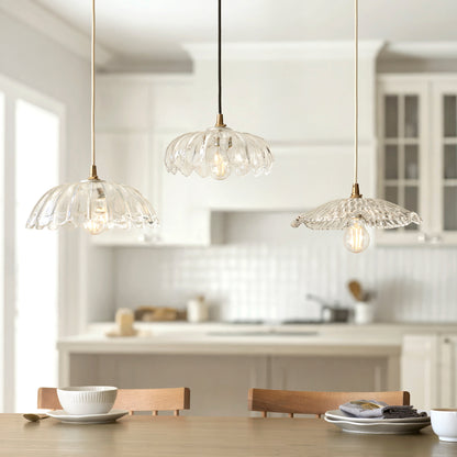 Camellia 1 Pendant Light – Clear
