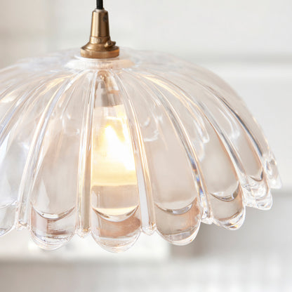 Carnation 1 Pendant Light – Clear