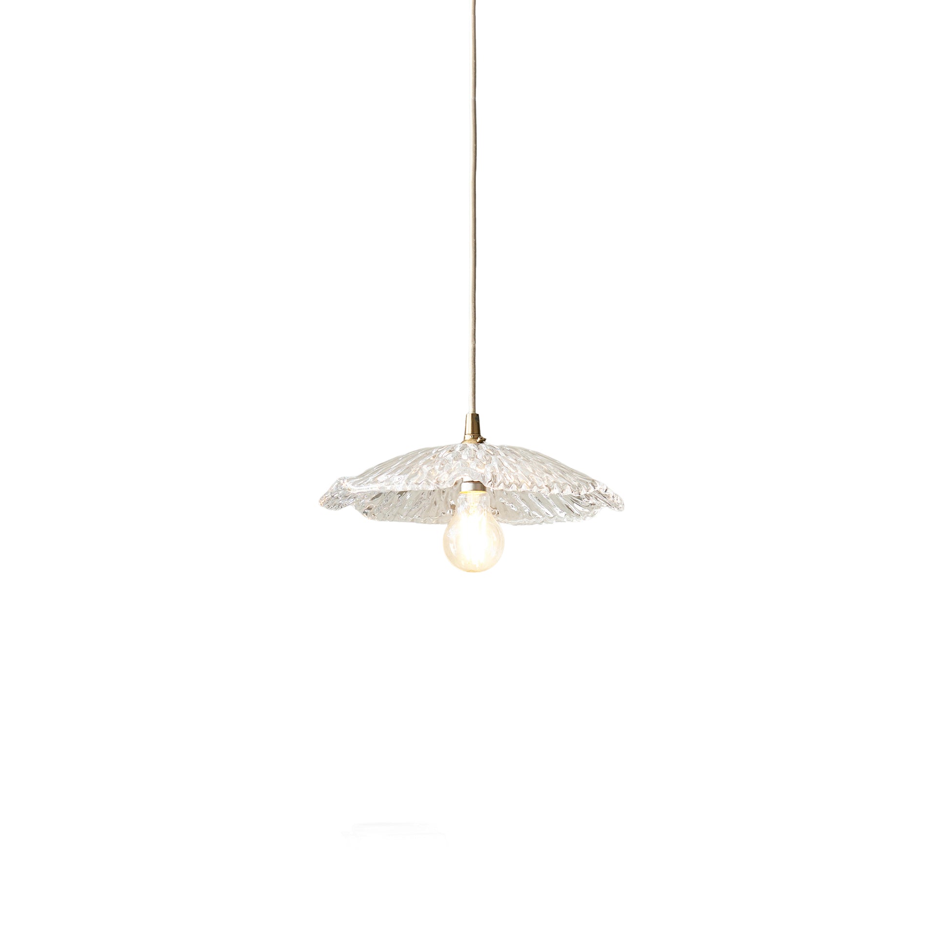 Orchid 1 Pendant Light Clear glass – Clear