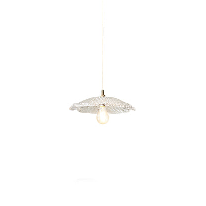 Orchid 1 Pendant Light Clear glass – Clear