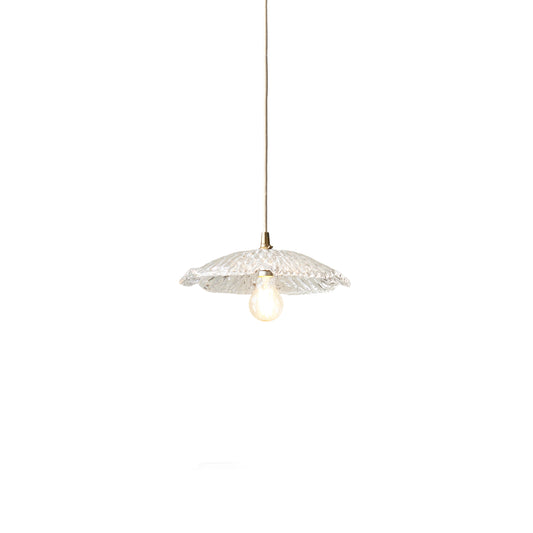 Orchid 1 Pendant Light Clear glass – Clear