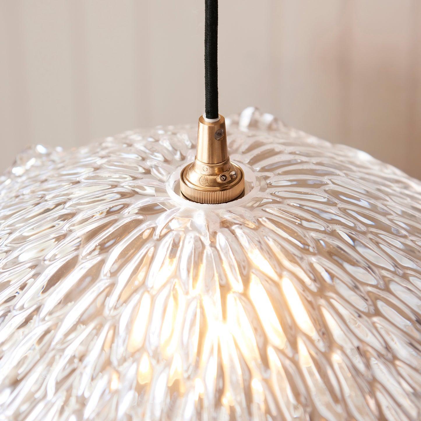Orchid 1 Pendant Light Clear glass – Clear