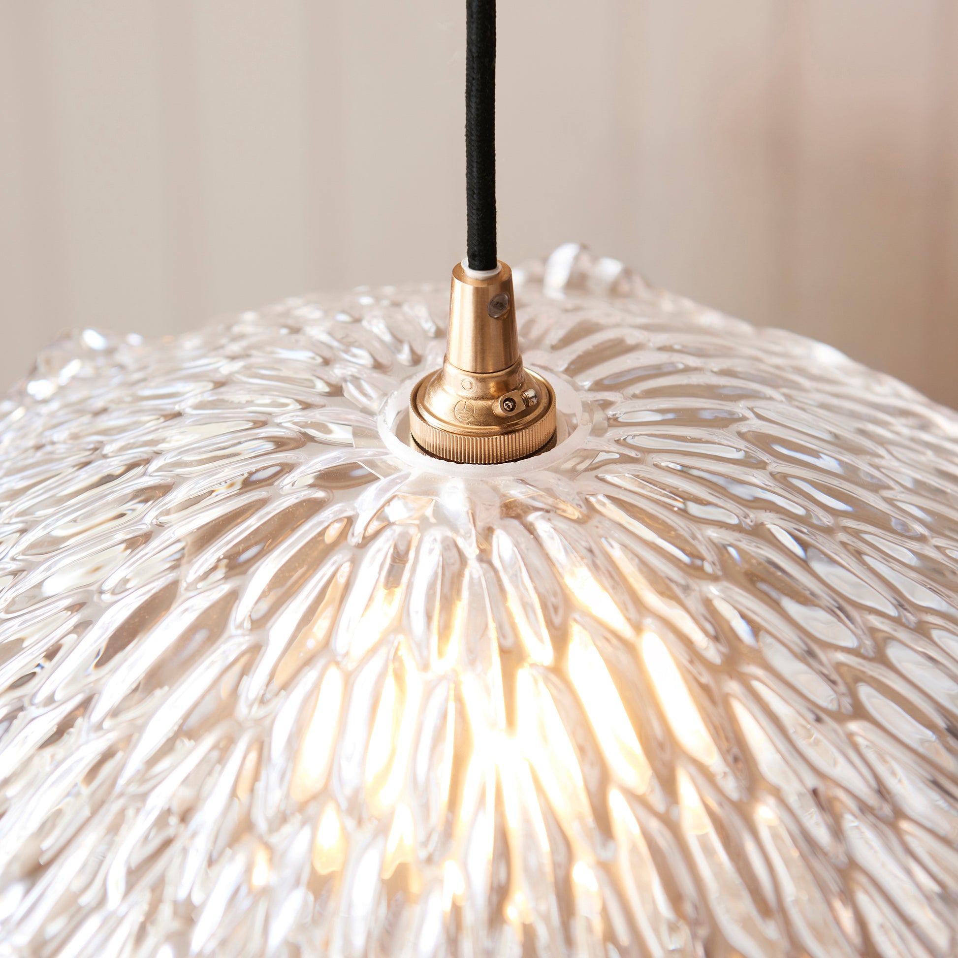 Orchid 1 Pendant Light Clear glass – Clear