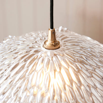 Orchid 1 Pendant Light Clear glass – Clear