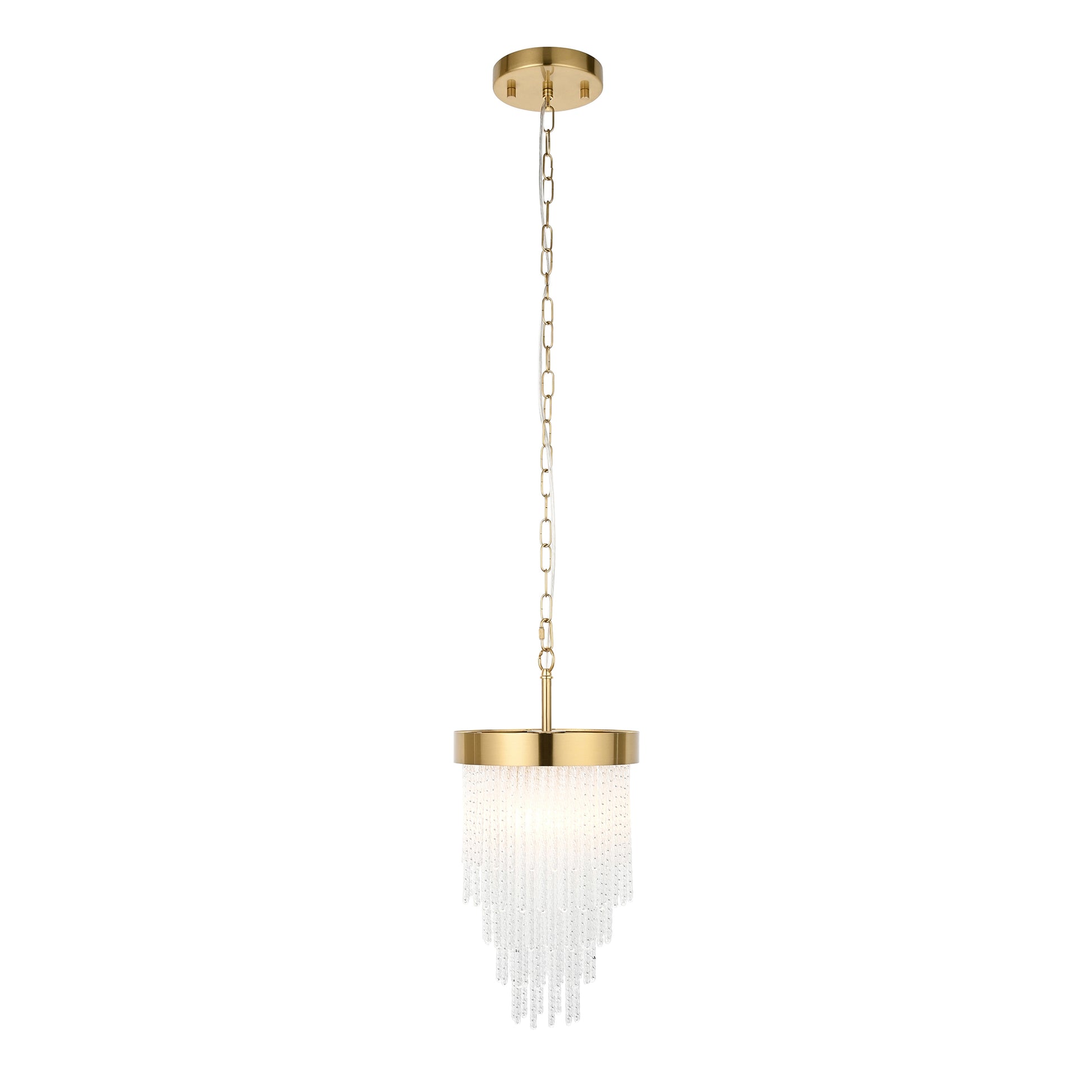 Anistoria 1 Pendant Light Brushed Aged Brass – Brass