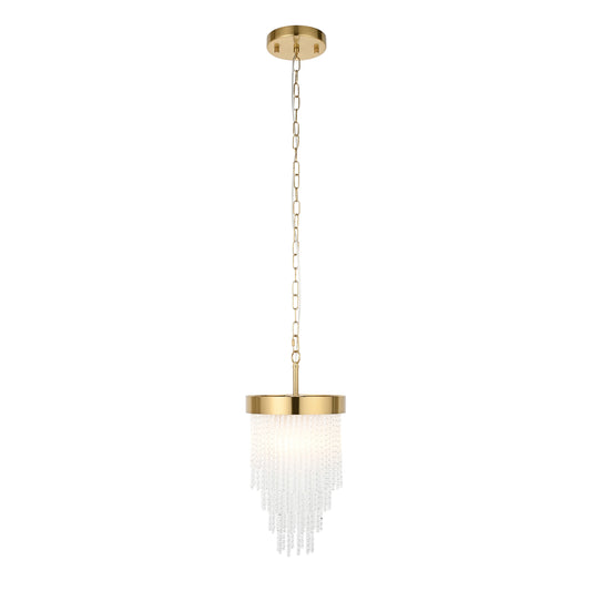 Anistoria 1 Pendant Light Brushed Aged Brass – Brass