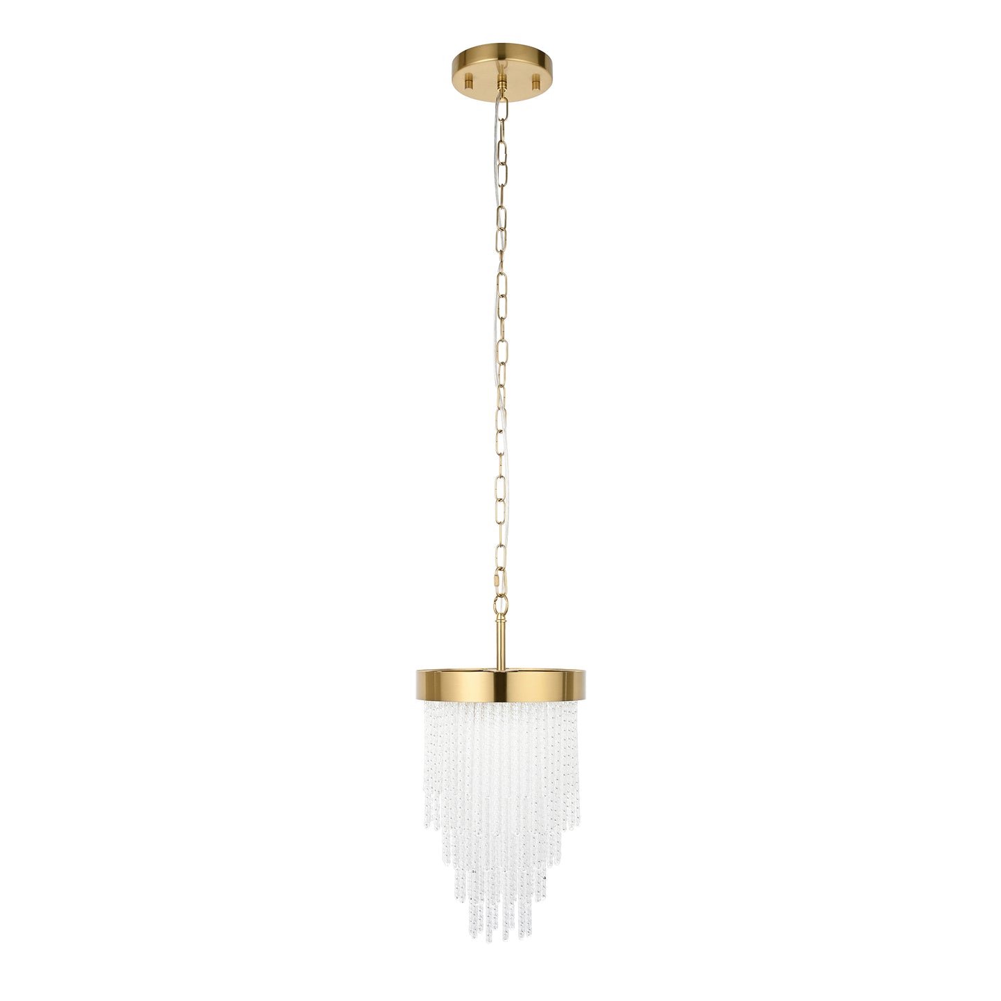 Anistoria 1 Pendant Light Brushed Aged Brass – Brass