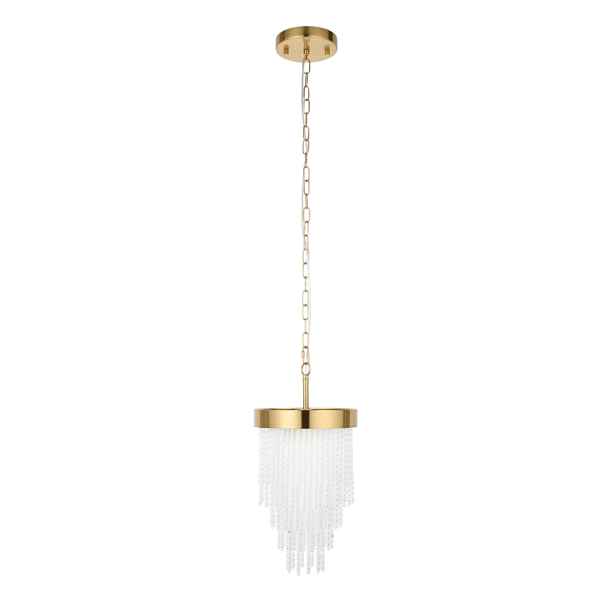 Anistoria 1 Pendant Light Brushed Aged Brass – Brass