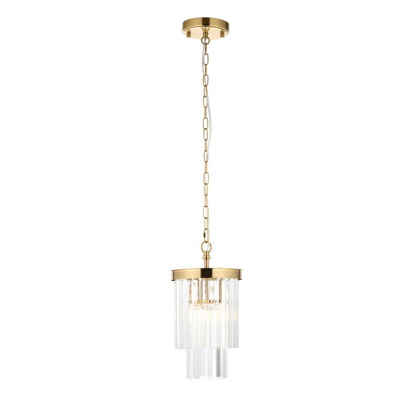 Conaston 1 Pendant Light Brushed Aged Brass – Brass