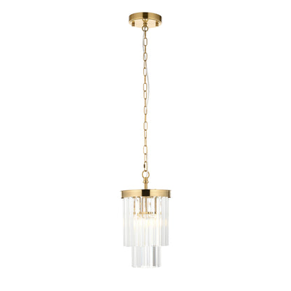 Conaston 1 Pendant Light Brushed Aged Brass – Brass