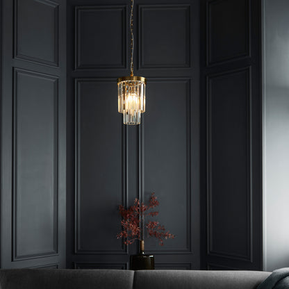 Conaston 1 Pendant Light Brushed Aged Brass – Brass