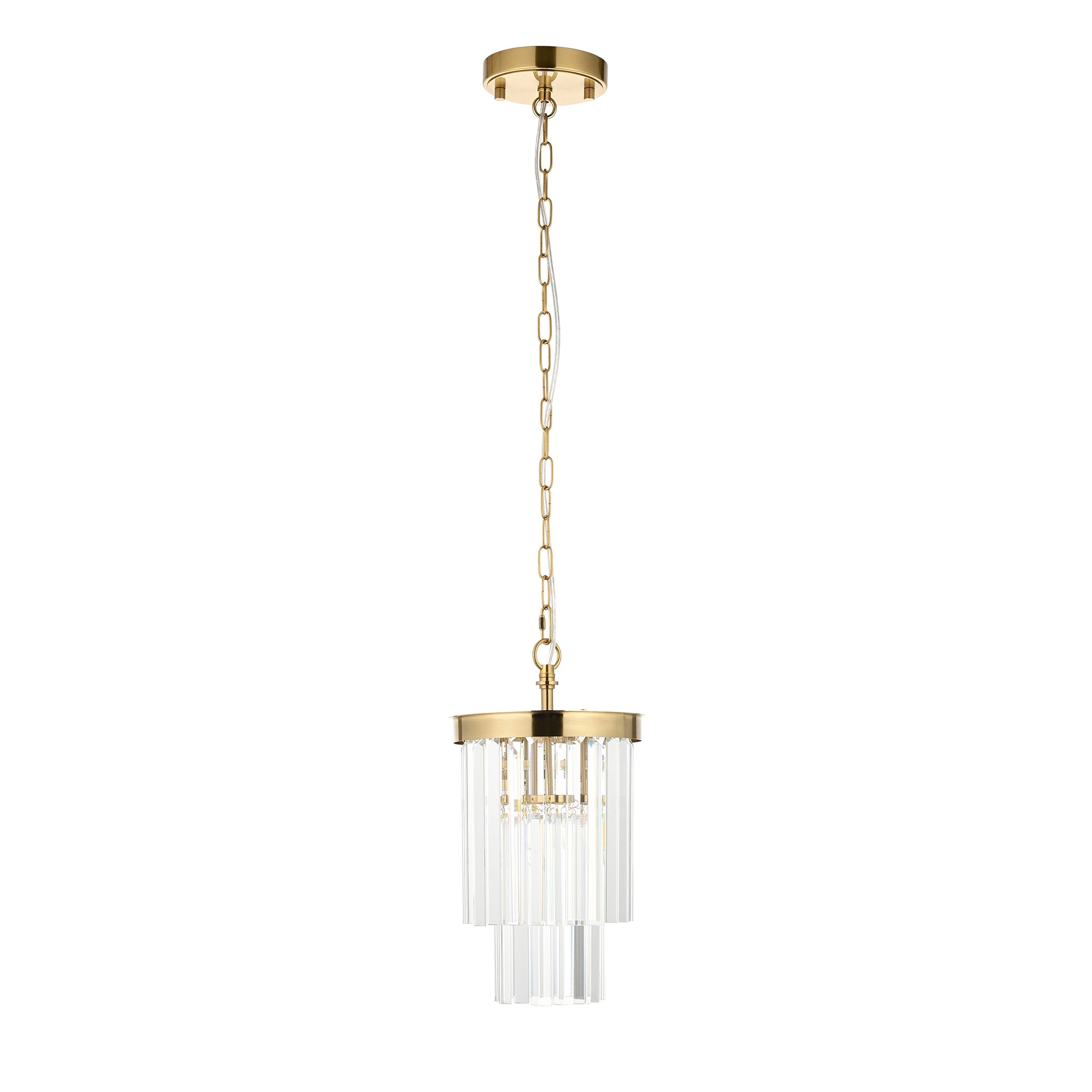 Conaston 1 Pendant Light Brushed Aged Brass – Brass