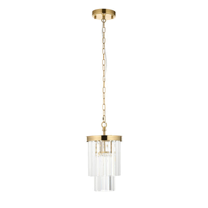 Conaston 1 Pendant Light Brushed Aged Brass – Brass