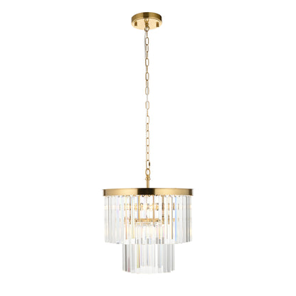 Conaston 4 Pendant Light Brushed Aged Brass – Brass