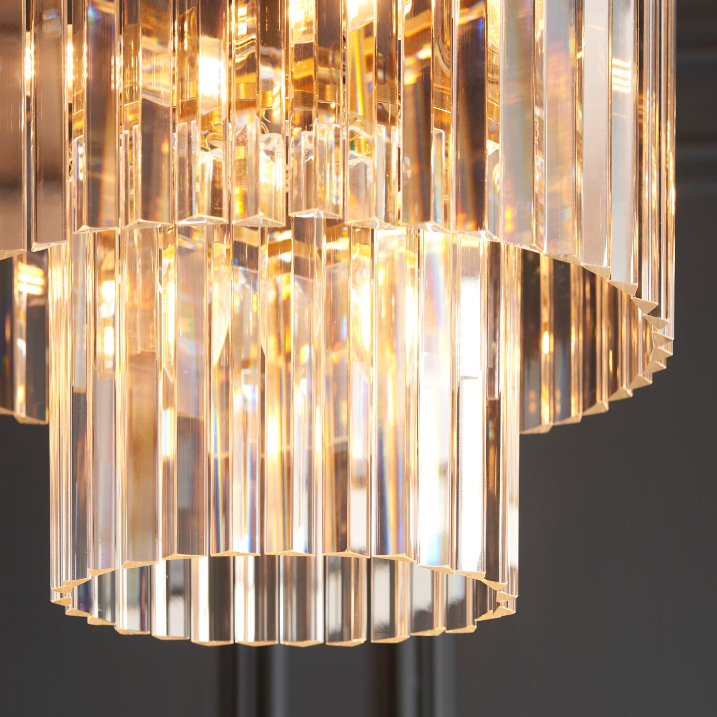 Conaston 4 Pendant Light Brushed Aged Brass – Brass