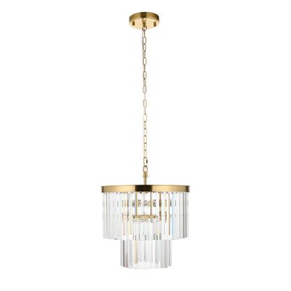 Conaston 4 Pendant Light Brushed Aged Brass – Brass