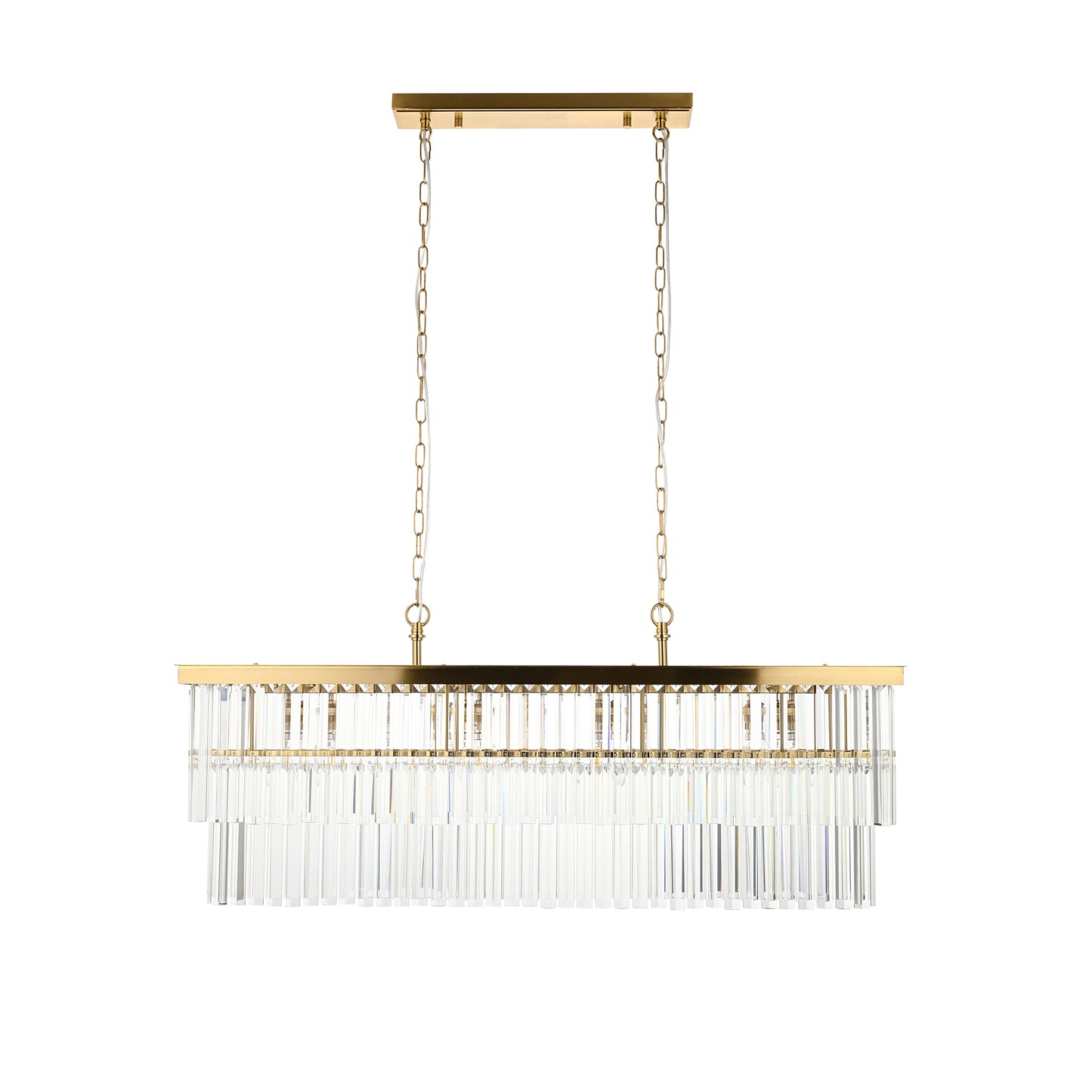Conaston 4 Bar Pendant Light Brushed Aged Brass – Brass
