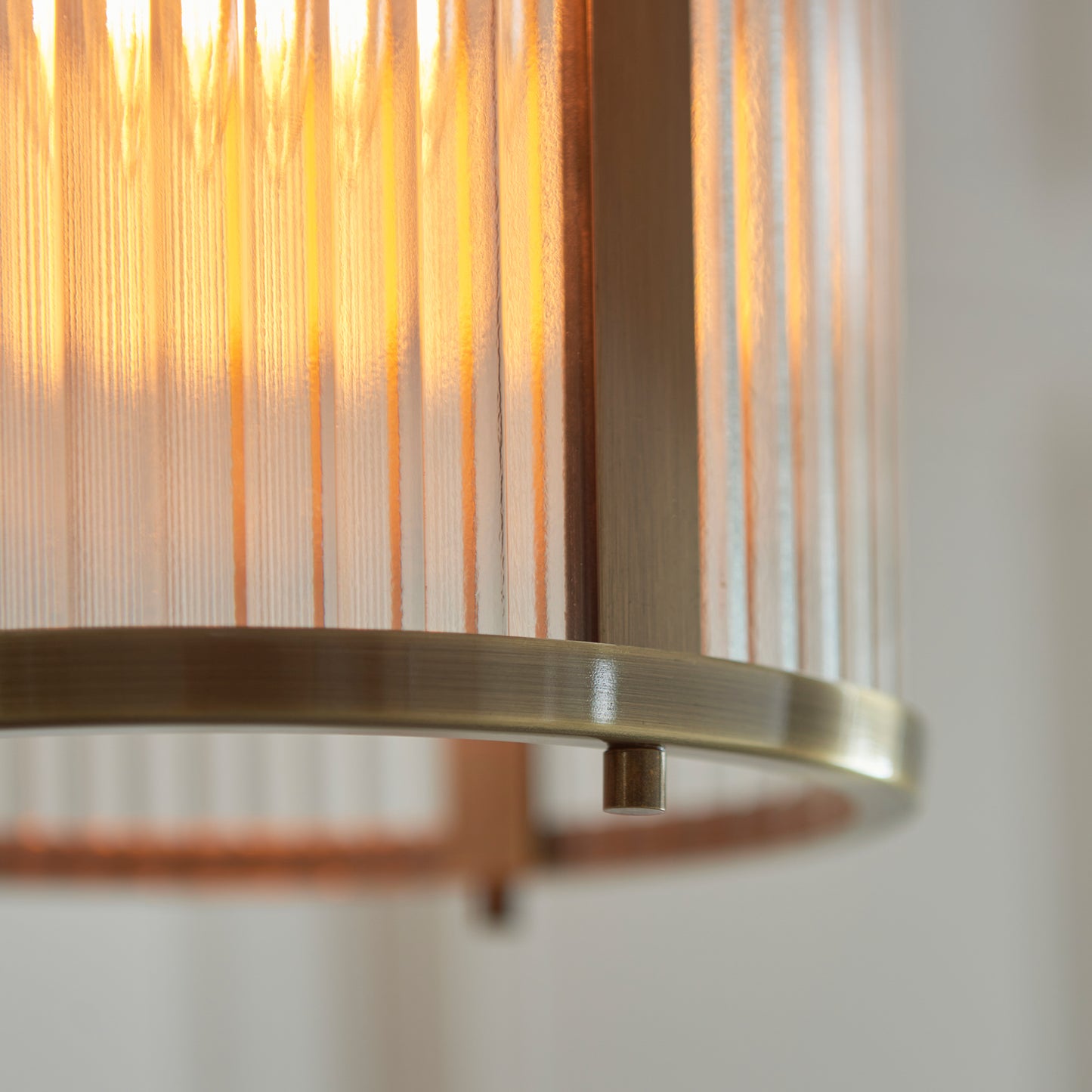 Ridgeton 1 Pendant Light Antique Brass – Brass