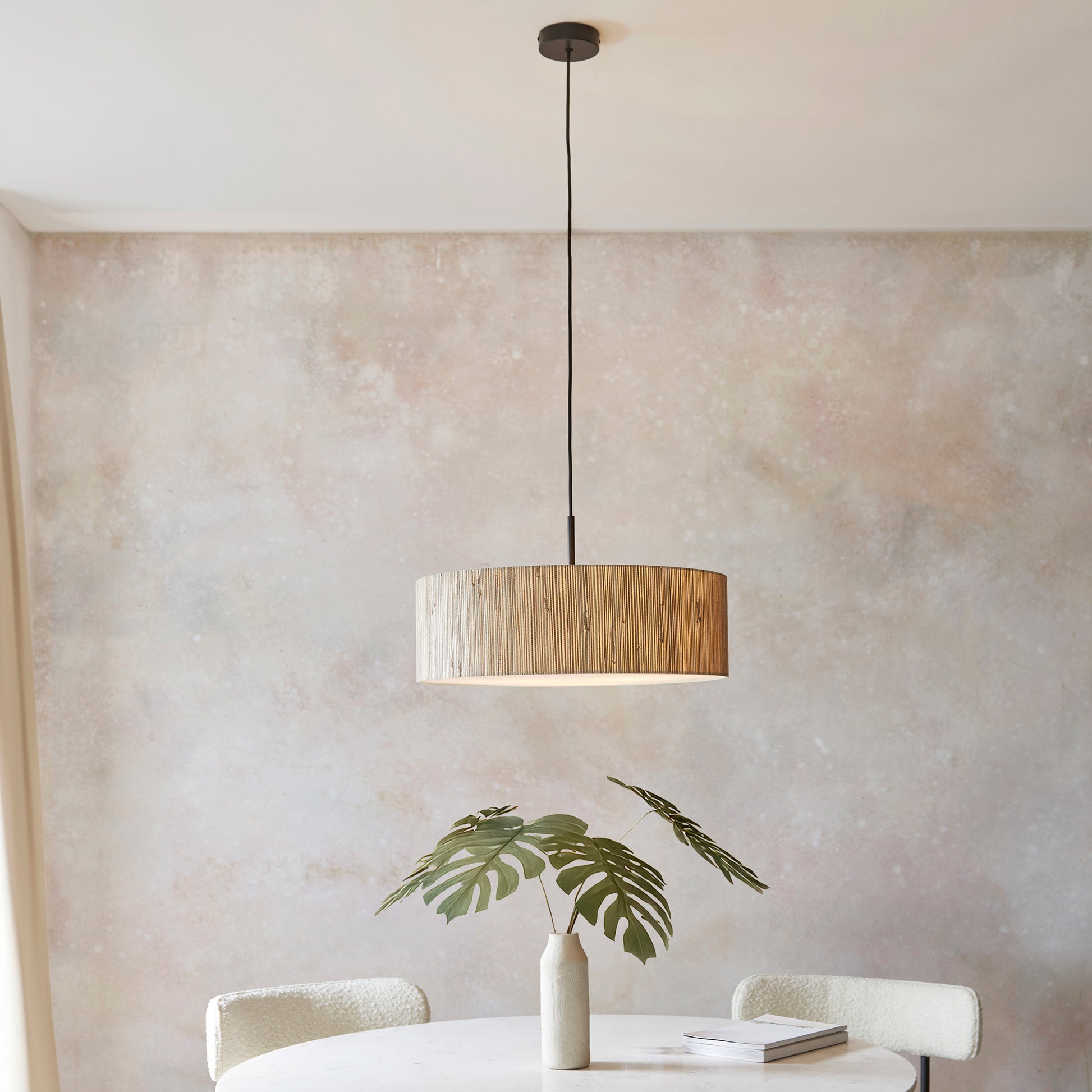 Longshore 3 Pendant Light Natural Seagrass – Natural