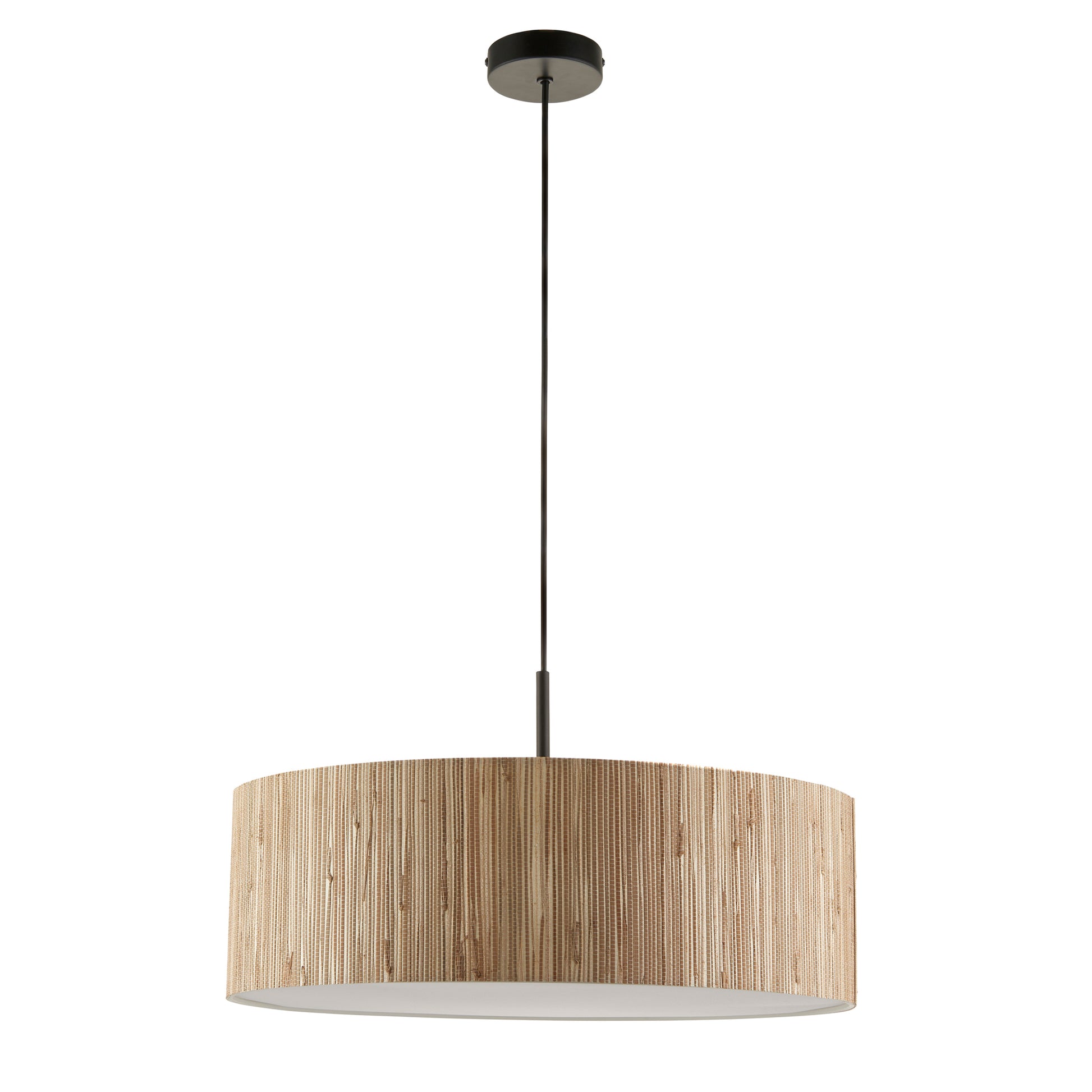 Longshore 3 Pendant Light Natural Seagrass – Natural