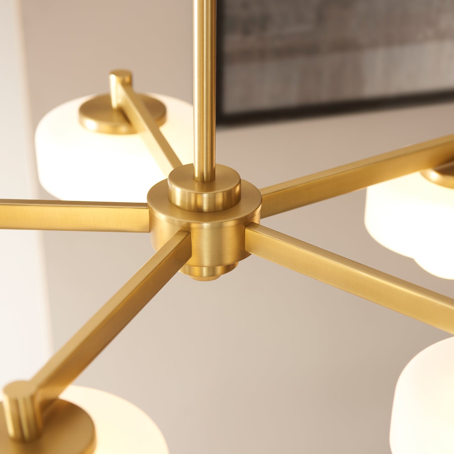 Boss 5 Pendant Light Brushed Aged Brass – Brass