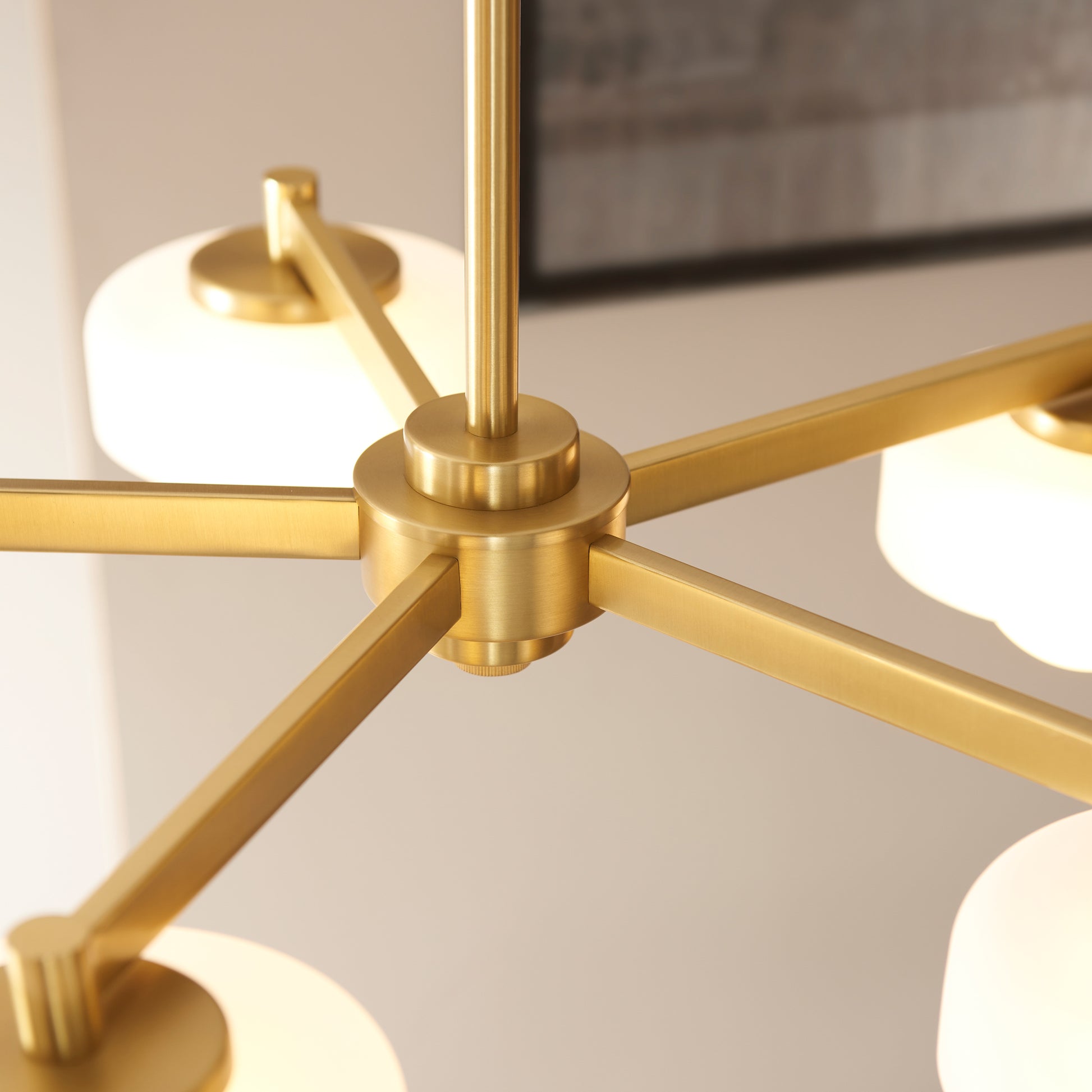 Boss 5 Pendant Light Brushed Aged Brass – Brass