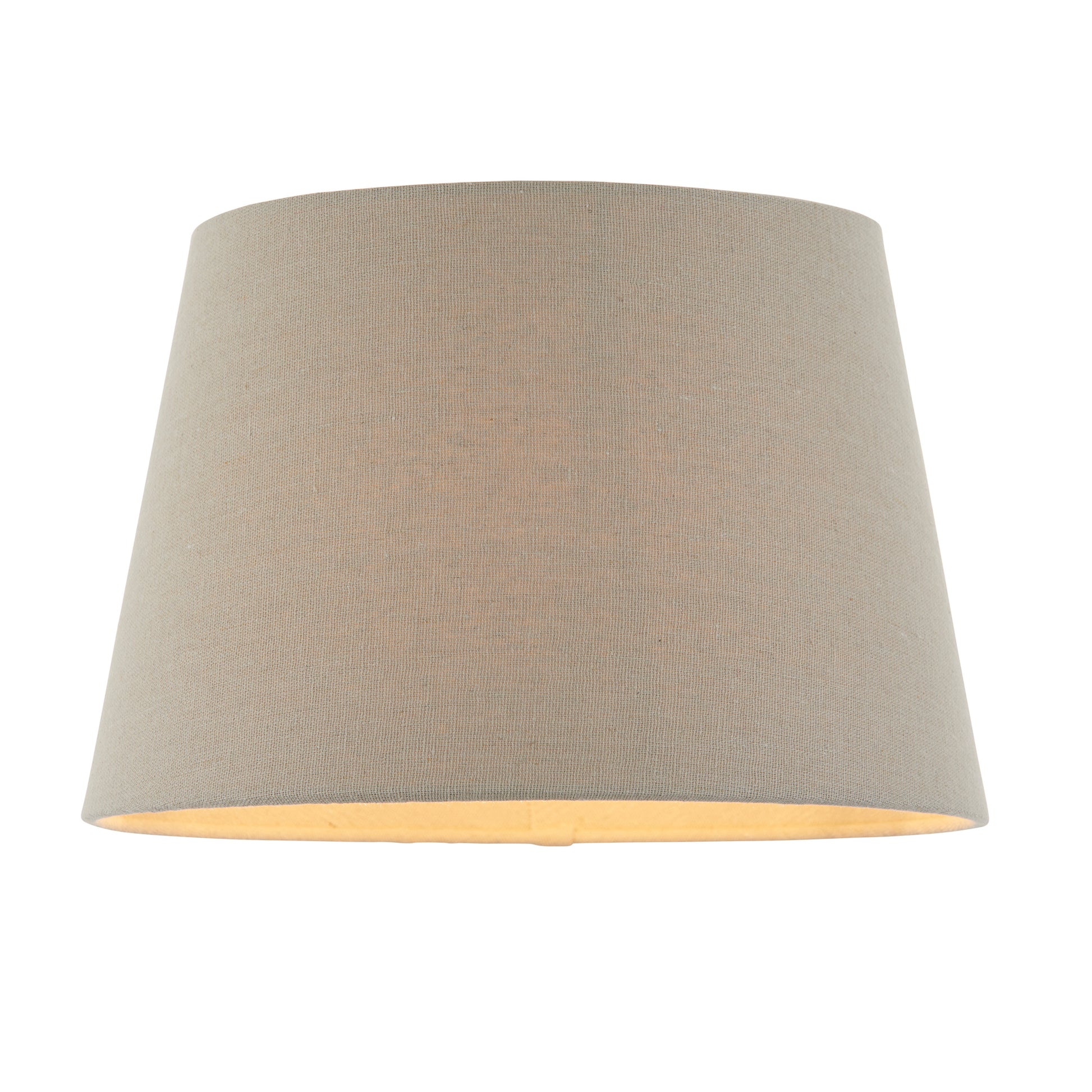 Cici Shade Grey Faux Linen 260mm – Grey