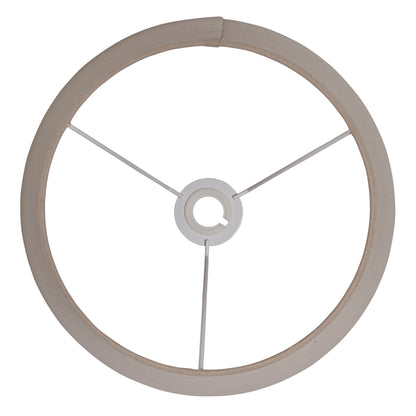 Cici Shade Grey Faux Linen 260mm – Grey