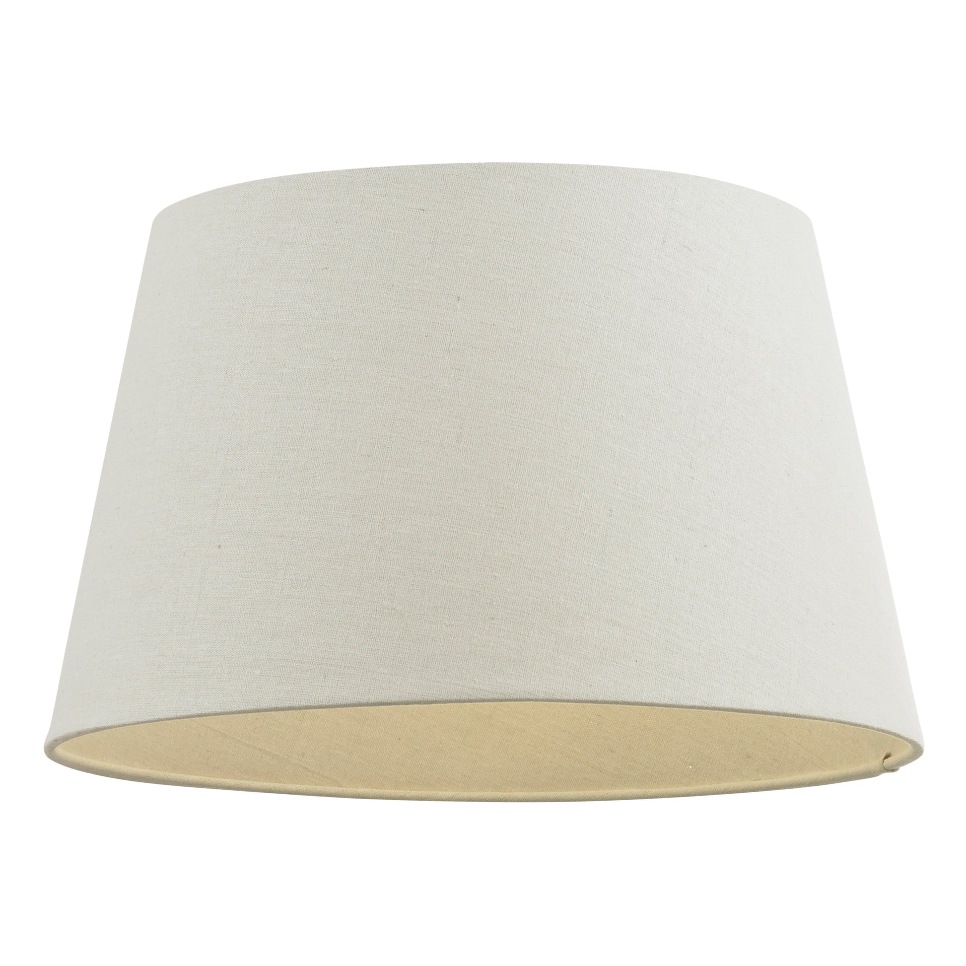 Cici Shade Ivory Faux Linen 350mm – Cream