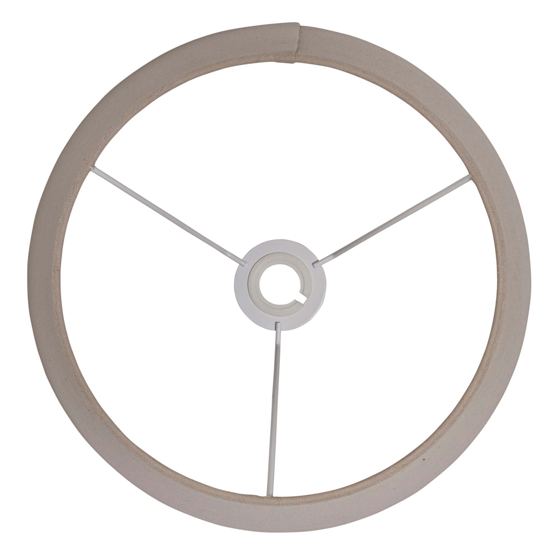 Cici Shade Grey Faux Linen 400mm – Grey