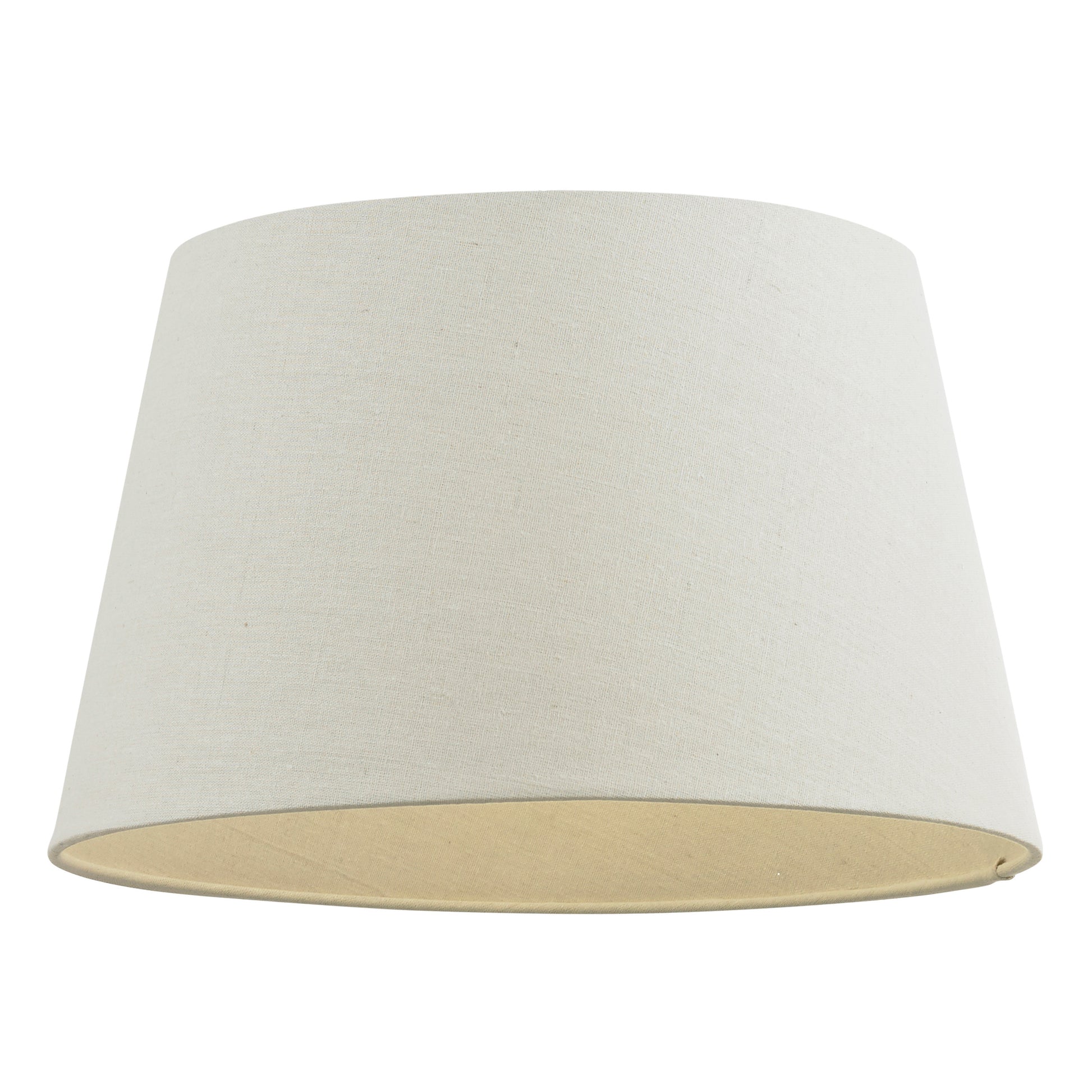 Cici Shade Ivory Faux Linen 400mm – Cream