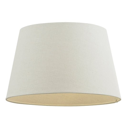 Cici Shade Ivory Faux Linen 400mm – Cream