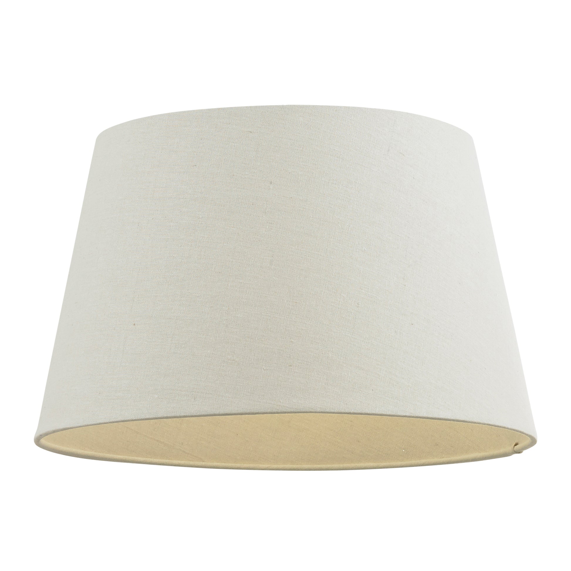 Cici Shade Ivory Faux Linen 450mm – Cream