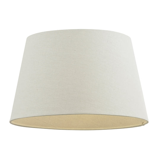 Cici Shade Ivory Faux Linen 450mm – Cream
