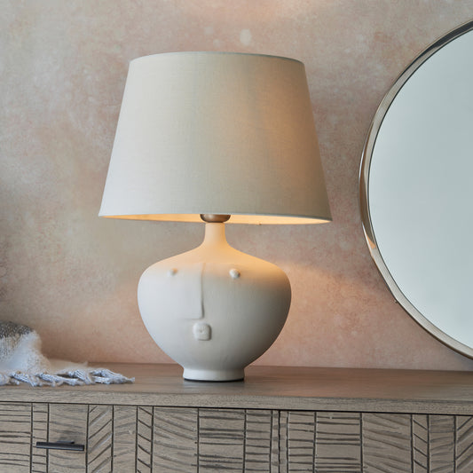 Mrs 1 Table Lamp Base – White
