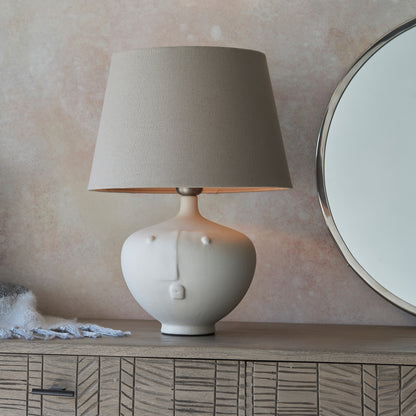 Mrs 1 Table Lamp Base – White