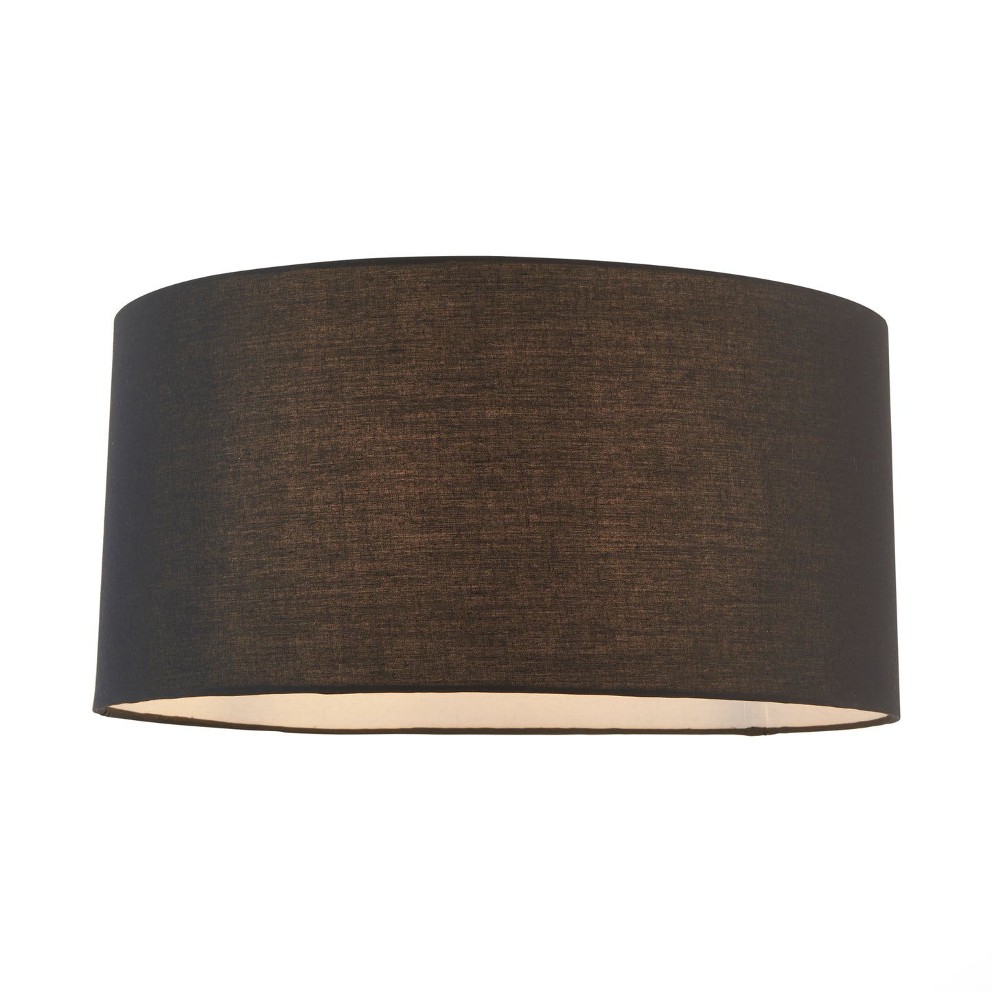 Cylinder Lamp Shade Black 500mm – Nickel